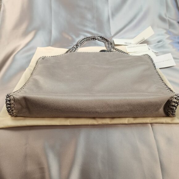 NEW STELLA MCCARTNEY  Falabella  Shoulder Bag Metallic Grey - Picture 4 of 14